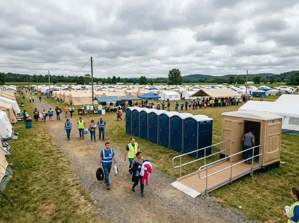 disaster-relief-camp-restrooms-010 — frequently asked questions, Dumpster & Portable Bathrooms Rental in Chino Hills, CA